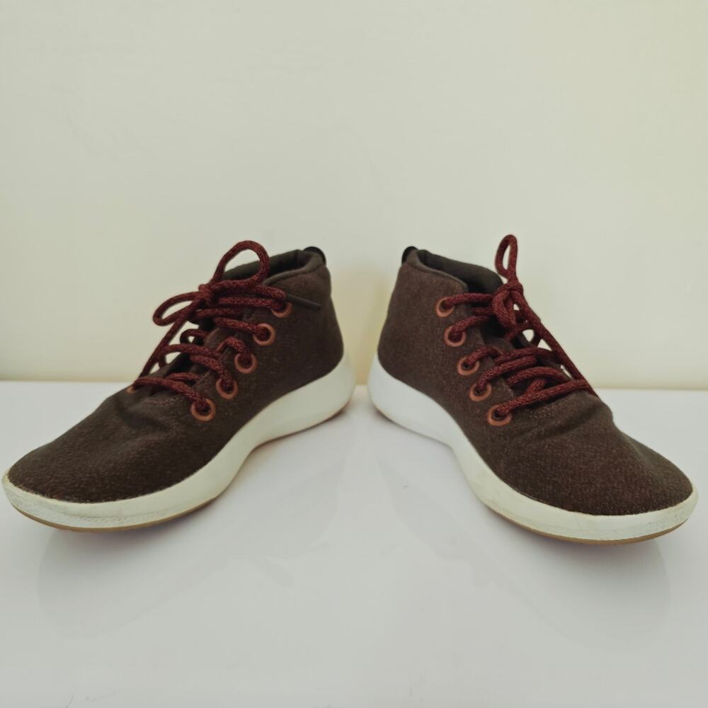 Allbirds Wool Runner-up Mizzles High tops Copper Brown Women's Size 7 - Picture 6 of 9